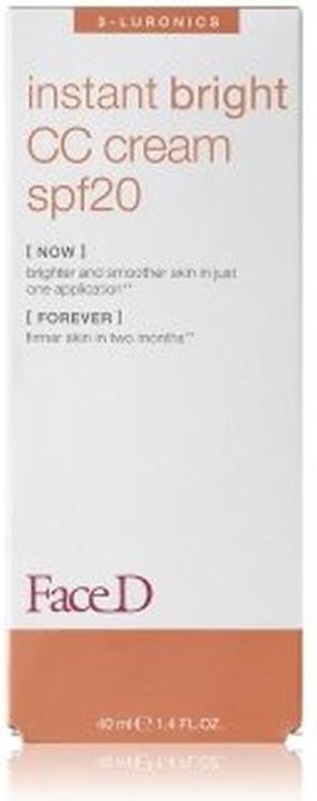 Actual product image FaceD Face D CC Cream SPF20 Color Correction Cream Medium