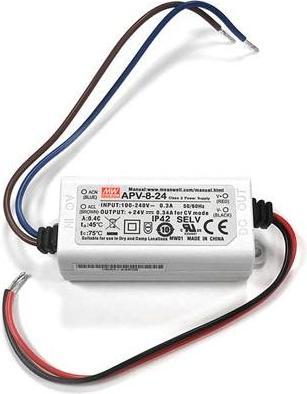 Produktbild MeanWell SCHALTNETZTEIL - 1 AUSGANG - 8 W - 24 V