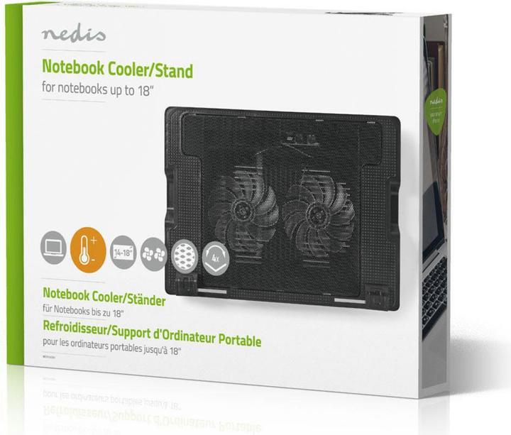 Produktbild Nedis Universal-Halterung für Laptops mit 45,7 cm (18 Zoll).