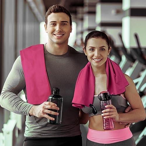 Produktbild Alopini Mikrofaser-Handtücher-Set (120x60 + 60x30cm) - Schnell trocknendes und kompaktes Badetuch (120 x 60 cm)