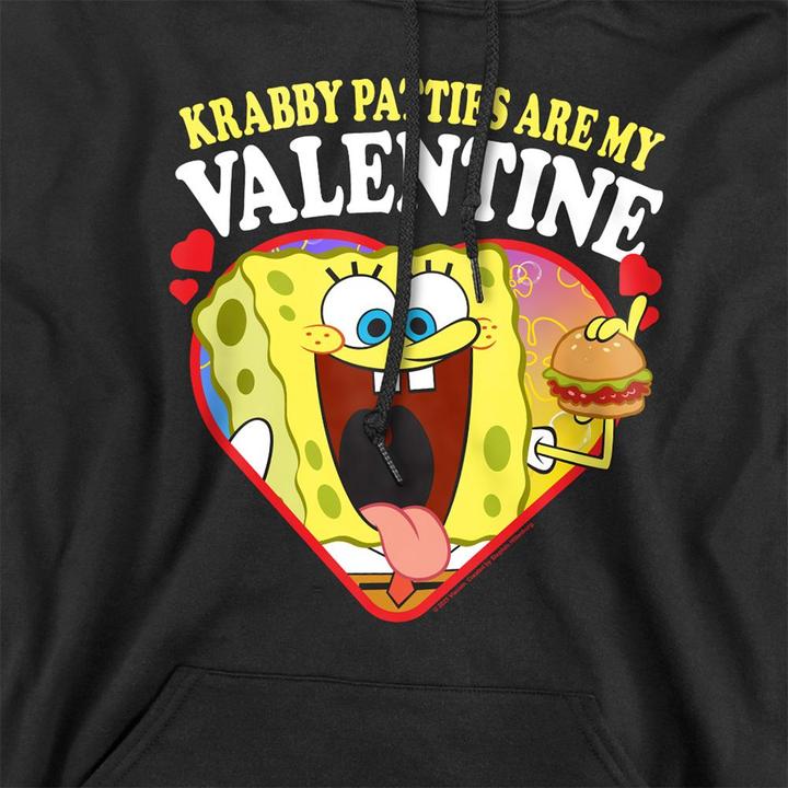 Produktbild Spongebob Squarepants Krabby Patties Are My Valentine Kapuzenpullover (M)