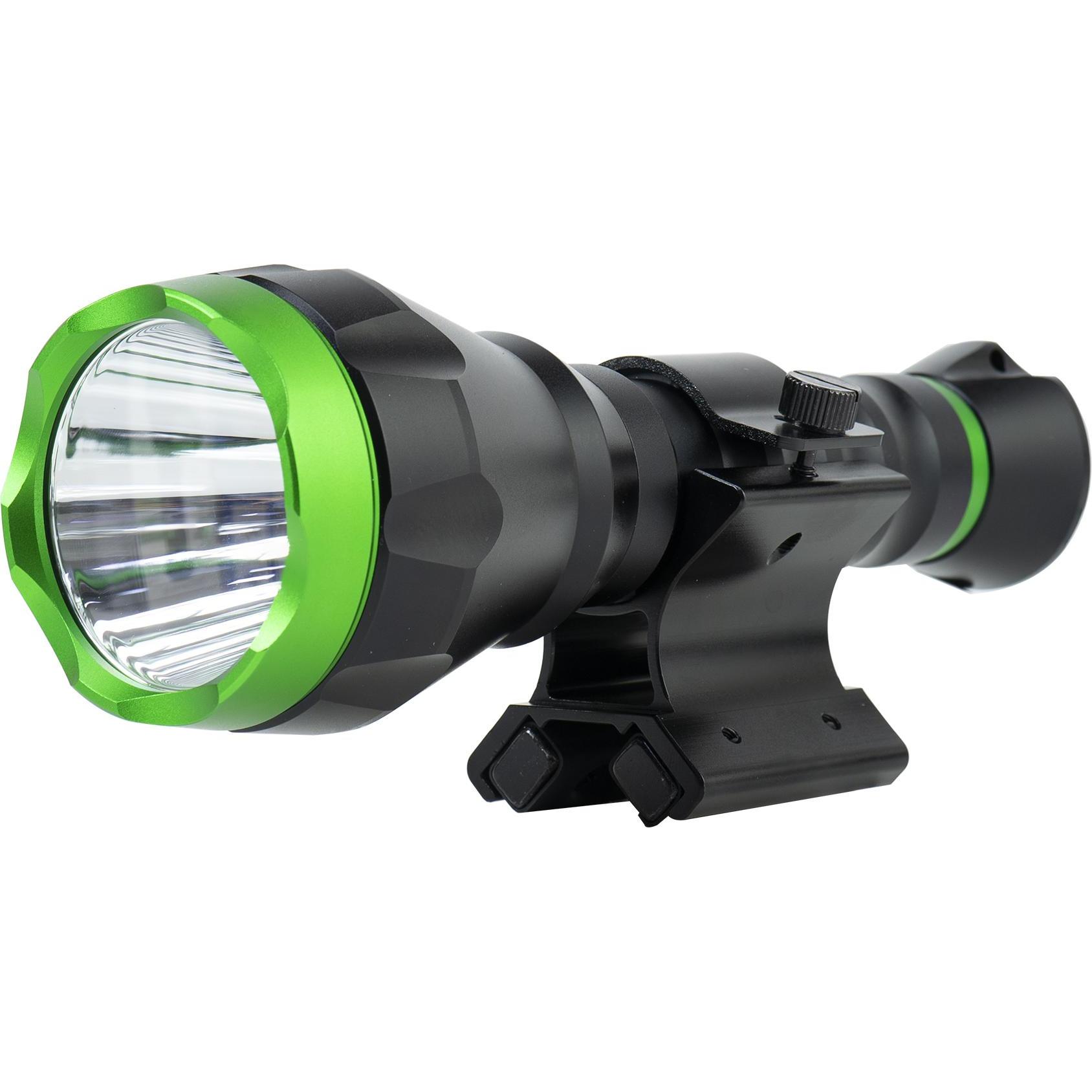 PNI, Taschenlampe, Adventure F750 Green Light Aluminium-Taschenlampenpaket und FLM33 magnetische Montagehalteru