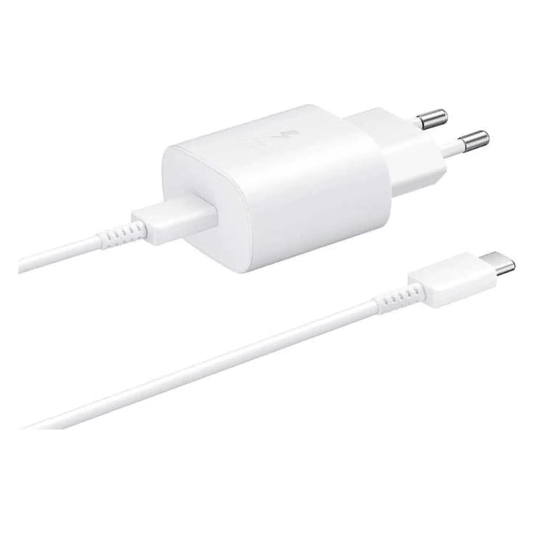 Samsung Ep-TA800 Ladegerät 25W Inkl. Ladekabel Usb-C Weiss (25 W), Usb Ladegerät, Weiss
