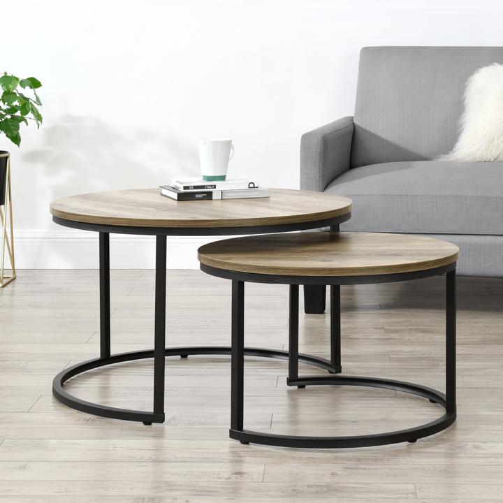 Image du produit En.Casa Christchurch (Ø 74 x 47 cm, Ø 59 x 38,5 cm)