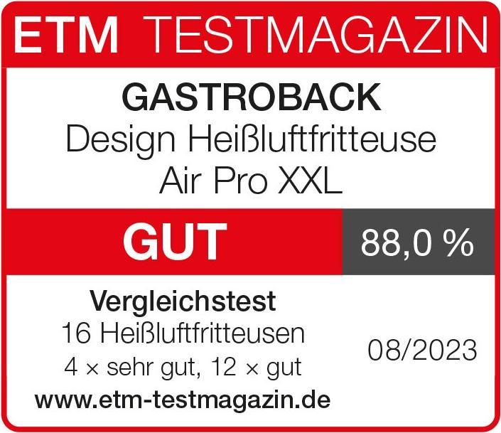 Actual product image Gastroback DESIGN HOT FOOD FRYER AIR PRO XXL (Item no.: 42583)