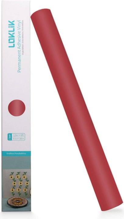 Produktbild Loklik Permanent Adhesive Vinyl Matte - Red