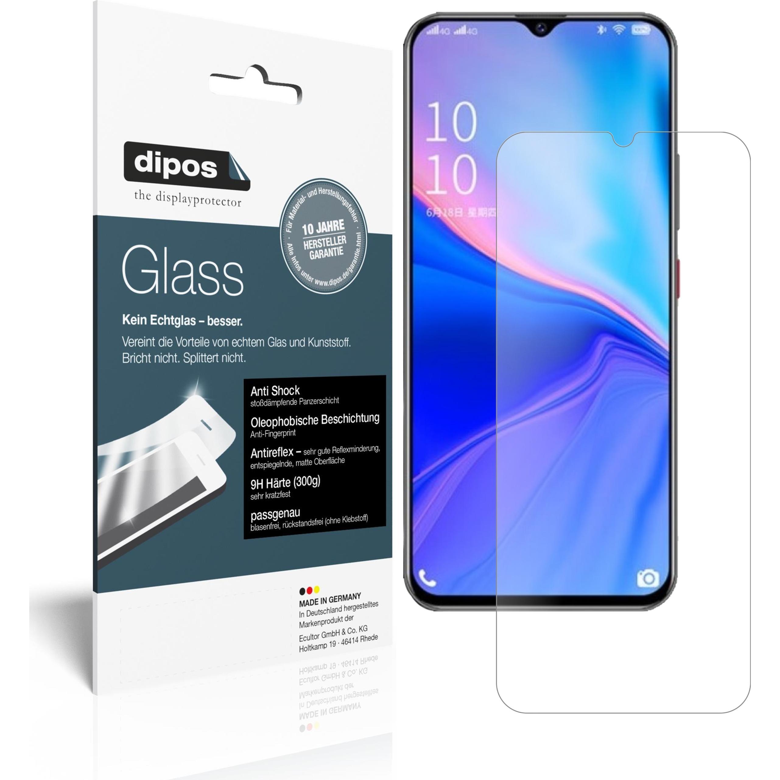 Dipos Displayschutz Anti-Shock (2 Stück, Coolpad Cool10), Smartphone Schutzfolie, Transparent