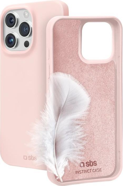 Actual product image SBS Instinct Cover for iPhone 15 Pro pink (Apple iPhone 15 Pro)