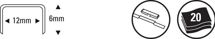 Produktbild Bostitch Premium Paris (20 Blätter)