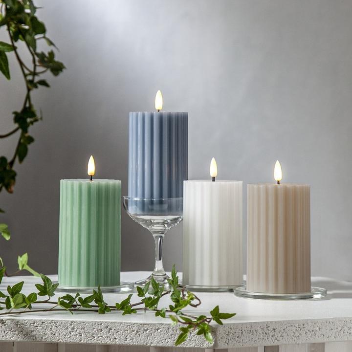 Actual product image Star Trading LED Pillar Candle Flame Stripe (1 x)