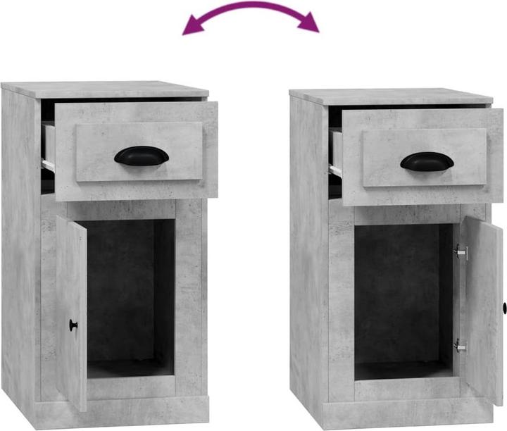 Image du produit vidaXL Beistellschrank (40 x 40 x 75 cm)