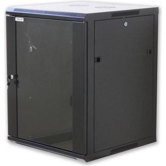 Intellinet I-CASE EW-2012BKL (12 He, Rack Da 19 Pollici), Armadio Rack, Nero