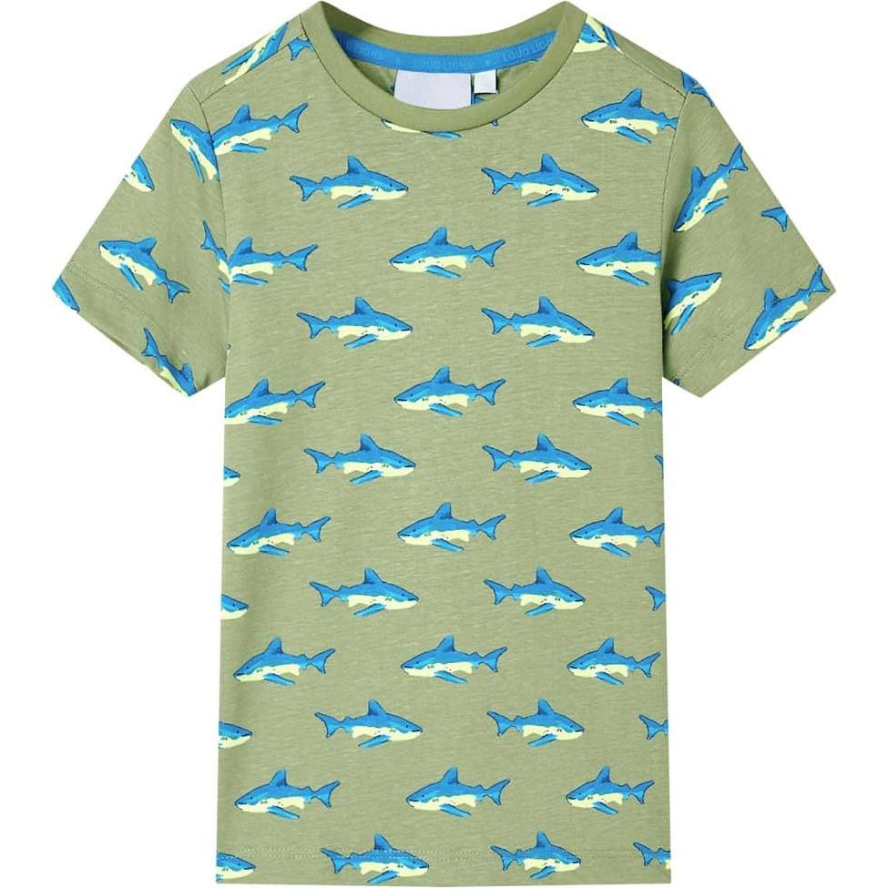 VidaXL, Jungen, Shirt, Jochebed, Grün, (116)