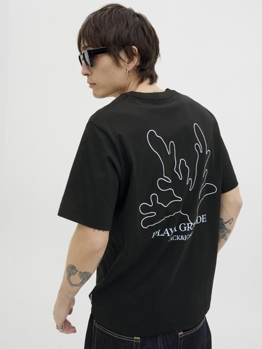 Actual product image Jack & Jones Gedruckt Rundhalsausschnitt T-shirt T-shirt (XS)