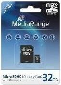 Productafbeelding MediaRange MR959 (32 GB, microSDHC, U1)