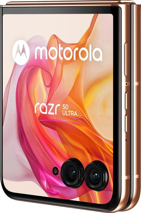 Produktbild Motorola Razr 50 Ultra (512 GB, Peach Fuzz, 6.90", SIM + eSIM, 5G)