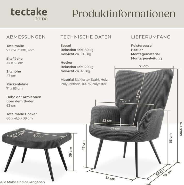 Image du produit tectake Hygge