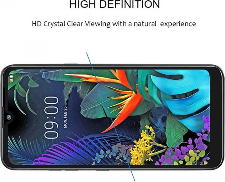 Produktbild Screenguard LG K50 Full Screen Panzerglas Schutzfolie 2.5D 9H (1 Stk., LG K50)