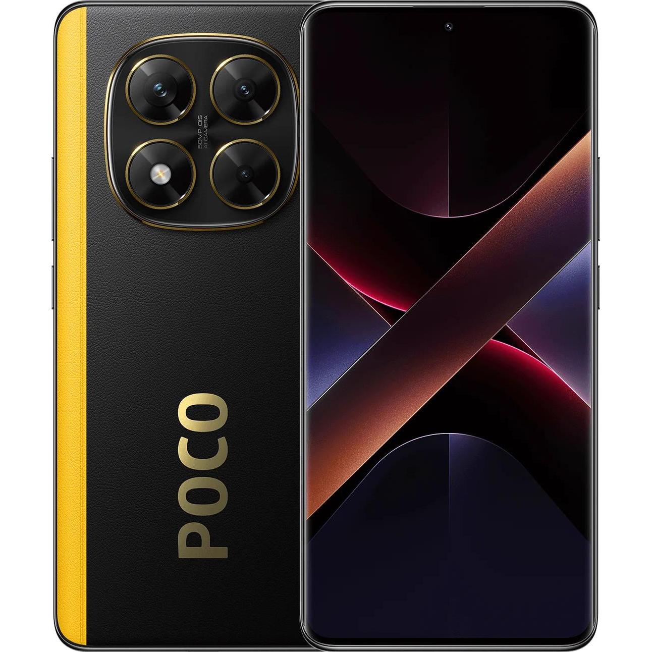 Xiaomi Poco X7 (512 GB, Black, 6.67", Dual SIM, 5G), Smartphone, Schwarz
