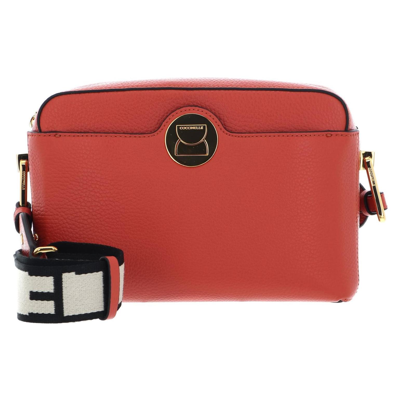 Coccinelle, Damen, Handtasche, Liya Signature Crossbody Grained Leather