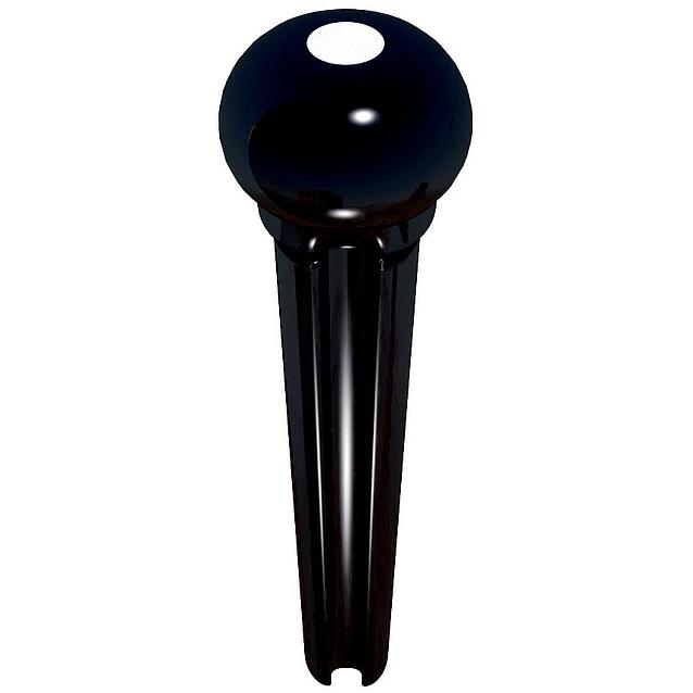 Graph Tech Pin PP 2142-00 black/MoP, Zubehör Instrumente, Schwarz