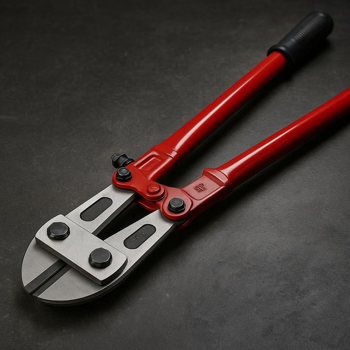 Image du produit Wiltec Coupe-boulon 600 mm (24 pouces) avec Lames en acier au carbone et Arête de coupe trempée Atelier (640 mm)