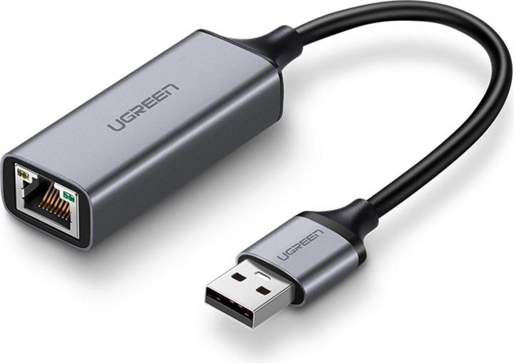 Actual product image Ugreen Ethernet Adapter (USB, USB 3.0, RJ45 Gigabit Ethernet (1x))