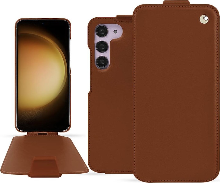 Actual product image Noreve Vertical leather shell (Samsung Galaxy S23+)