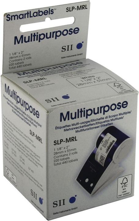 Actual product image Seiko SLP-MRL Multipurpose labels (2.80 cm)