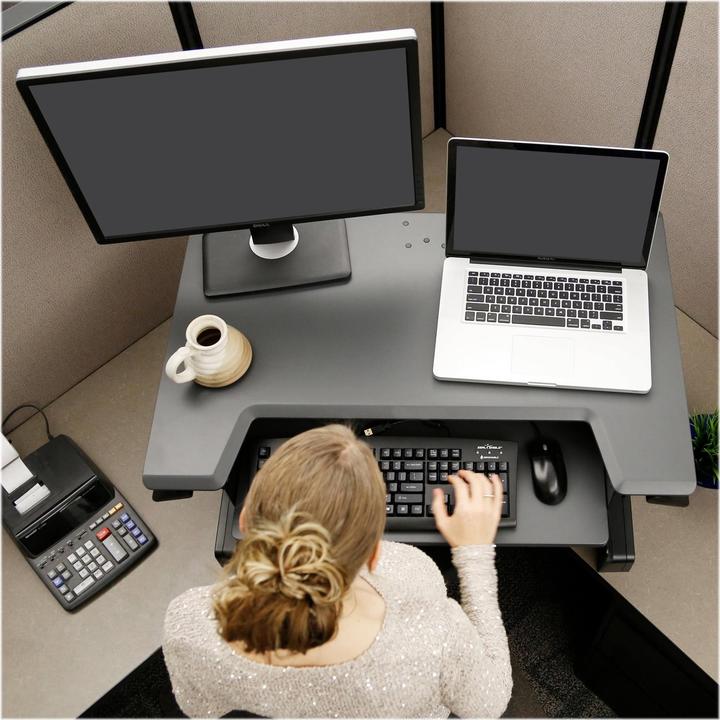 Produktbild Ergotron WorkFit Steh-Sitz Arbeitsplatz