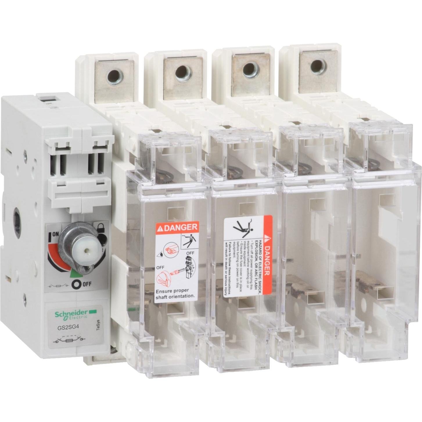 Schneider Electric, Systemstromversorgung, Lasttrennschalter m. Sicherungen TeSys GS2SG4