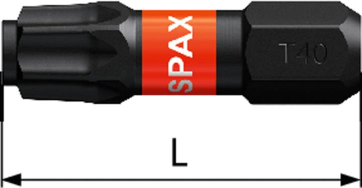 Produktbild Spax BIT T-STAR PLUS T30 25mm S (Innensechsrund TX)