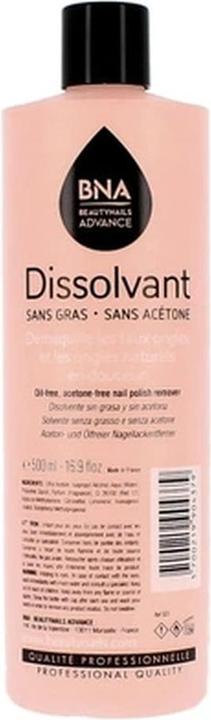 Actual product image Beautynails Bna Nail Remover 500ml
