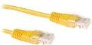 Actual product image ACT IB8852 0.25m Cat6 U/UTP (UTP) Yellow Network Cable (U/UTP, CAT6, 0.25 m)