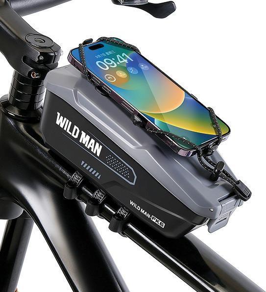 Immagine prodotto Wildman Etui/uchwyt na rower FK6 sakwa na ramę szaro-czarna/grigio-nero