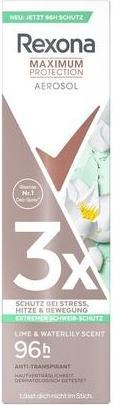 Produktbild Rexona Deo Spray Maximum Protection Lime and Waterlily 150 ml (Spray, 150 ml)