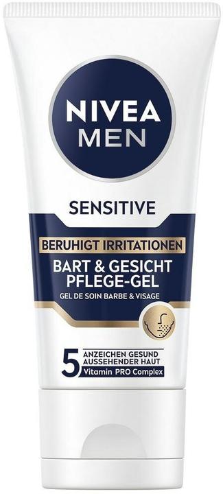 Actual product image NIVEA MEN Sensitive Bart & Gesicht Pflege-Gel (50 ml)