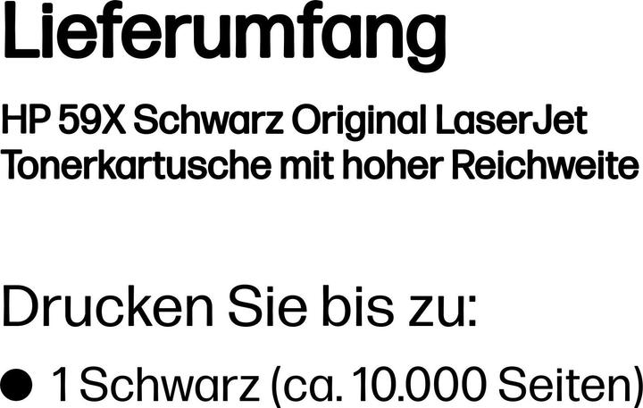 Produktbild HP 59X (BK)