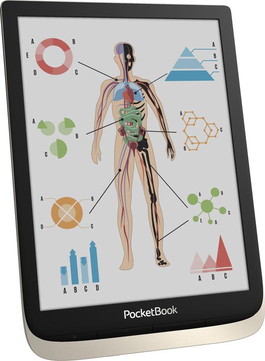 Image du produit PocketBook InkPad Color (7.80", 16 Go, Lune d'argent)