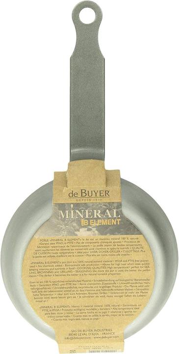 Actual product image de Buyer Blinni pan (12 cm, Frying pan, Iron, Steel)
