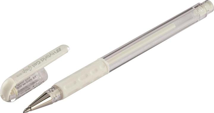 Produktbild Pentel Hybrid Gel Grip (Transparent, Weiss, 1 x)