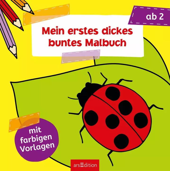 Produktbild Mein erstes dickes buntes Malbuch