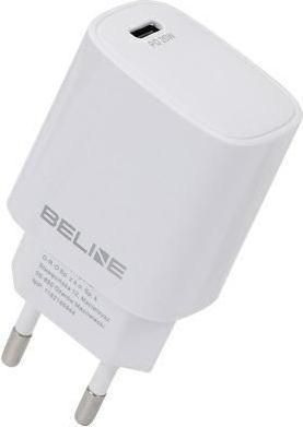 Beline Ład. siec. 1x USB-C 20W biała /white (only head) PD 3.0 BLNCW20 (20 W)