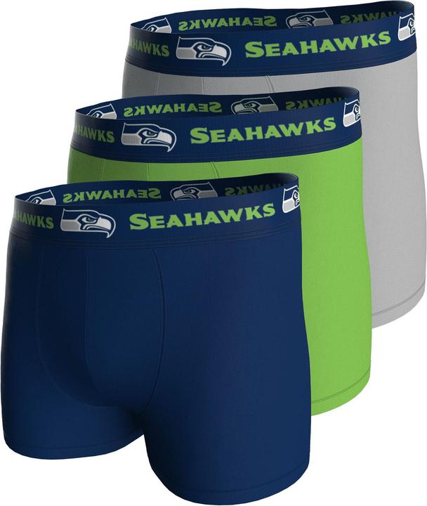 Produktbild NFL Boxer Seattle Seahawks (3er Pack)