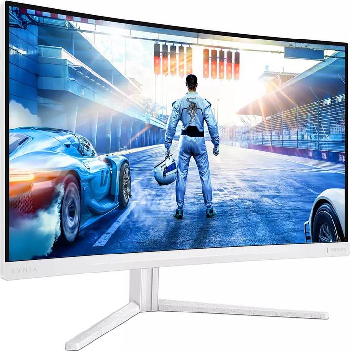 Actual product image Philips Evnia 27M2C5501 - 27 inch QHD Curved Gaming Monitor, white (2560 x 1440 pixels, 27")
