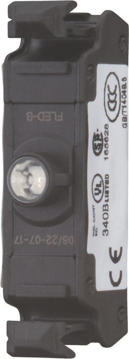 Produktbild Eaton Flat Rear LED block, blue, 24VDC