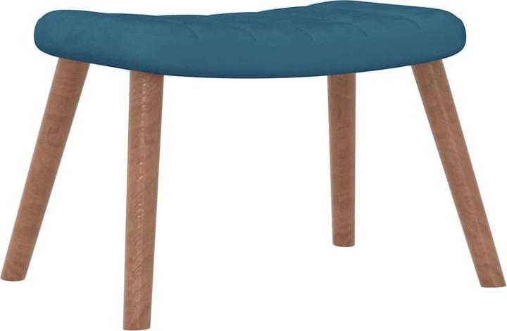 Produktbild vidaXL Schaukelstuhl mit Hocker