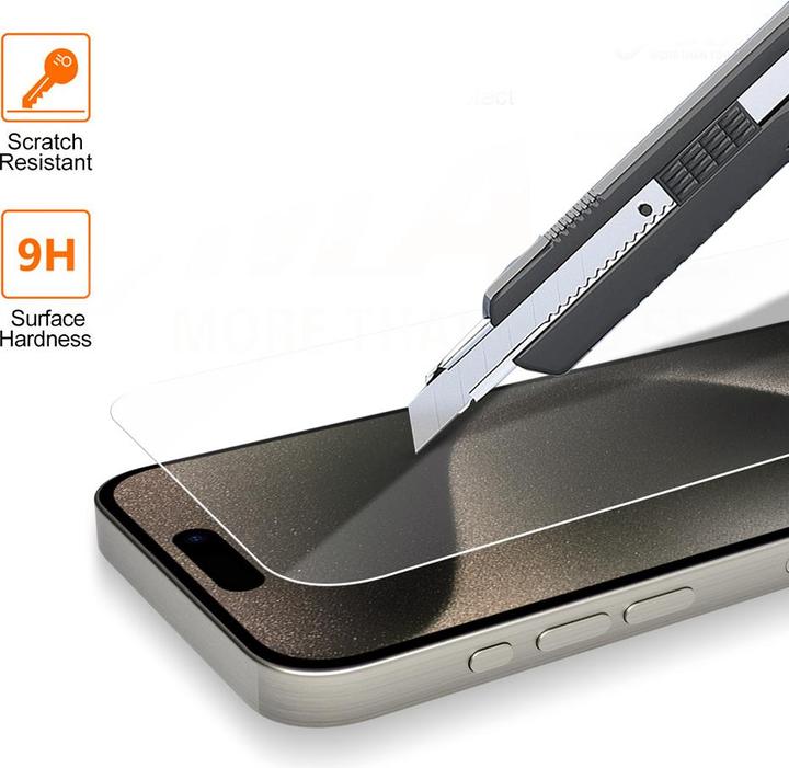 Actual product image Vmax tempered glass 2,5D Normal Clear Glass for Xiaomi Redmi Note 13 Pro (1 Piece, Xiaomi Redmi Note 13 Pro)