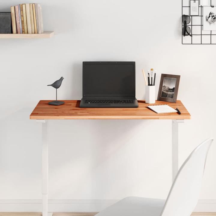 Actual product image VidaXL Tischplatte 80x40x1,5 cm Rechteckig Massivholz (80 x 40 x 1.5 cm)
