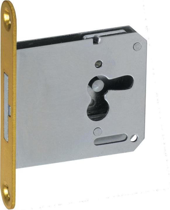 Produktbild Magni 1732.20101 Riegelschloss 20mm rechts, Stulp Mess. (Einsteckschloss)